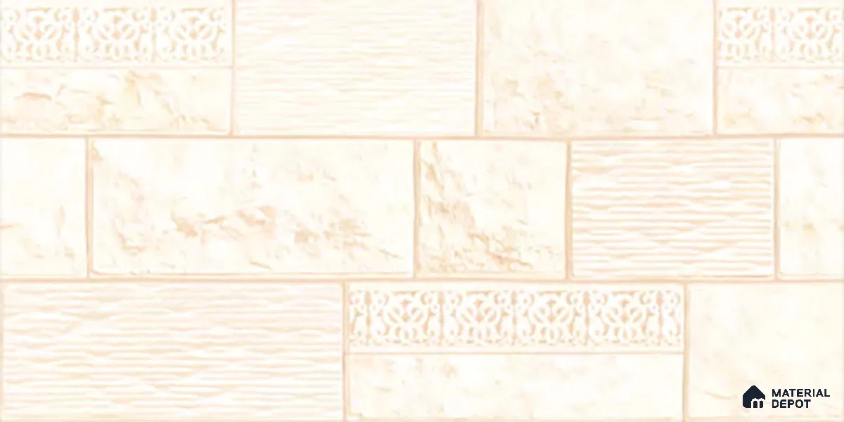 TL 01509 Sandy White 600x300 mm Ceramic Elevation Tile - 10 mm