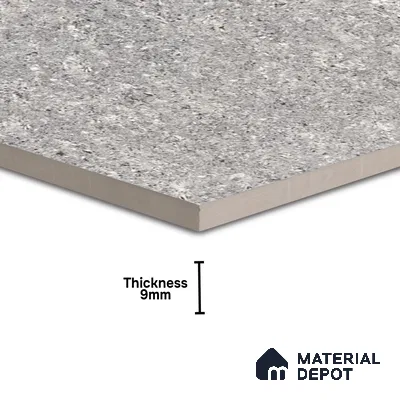 TL 06321 Grey 2 ft x 2 ft High Gloss Finish Vitrified Wall & Floor Tile - 9 mm (Sample)