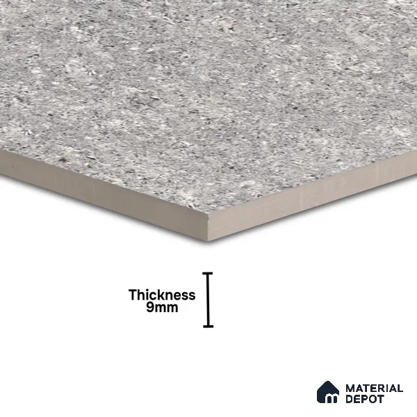 TL 06321 Grey 2 ft x 2 ft High Gloss Finish Vitrified Wall & Floor Tile - 9 mm (Sample)