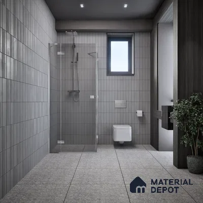 TL 06321 Grey 2 ft x 2 ft High Gloss Finish Vitrified Wall & Floor Tile - 9 mm (Sample)