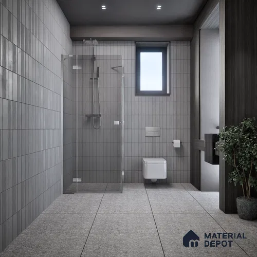 TL 06321 Grey 2 ft x 2 ft High Gloss Finish Vitrified Wall & Floor Tile - 9 mm