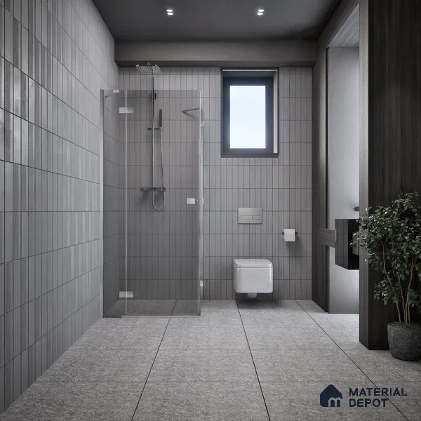 TL 06321 Grey 2 ft x 2 ft High Gloss Finish Vitrified Wall & Floor Tile - 9 mm (Sample)
