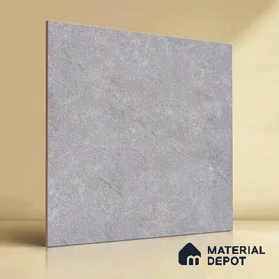 Stone Wall & Floor Tile TL 00576 Grey 2 ft x 2 ft Matte Finish Digital Porcelain Tile - 9.5 mm