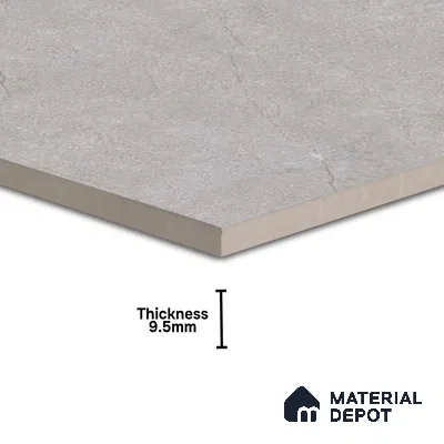 Stone Wall & Floor Tile TL 00576 Grey 2 ft x 2 ft Matte Finish Digital Porcelain Tile - 9.5 mm
