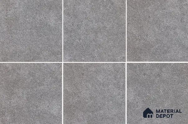 TL 02318 Grey 2 ft x 2 ft Random Face Rustic Matte Finish Vitrified Full Body Floor Tile - 15 mm (Sample)