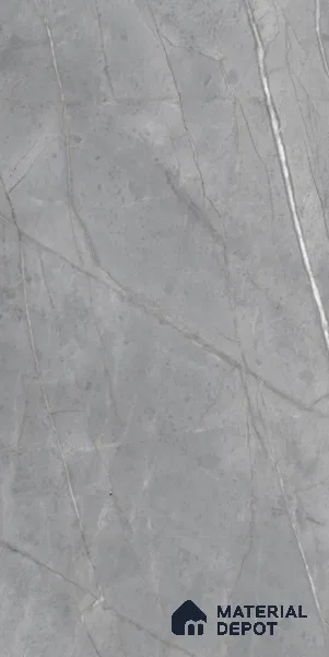 Marble Floor & Wall Tile TL 05618 Grey Avila 4 ft x 2 ft Matte Finish Vitrified Tile - 9 mm