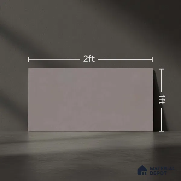 Cement Wall Tile TL 06481 B S Oro DK 2 ft x 1 ft Ceramic Matte Finish - 8 mm | Suitable for Living Room, Kitchen & Bathroom