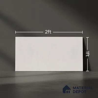 Cement Wall Tile TL 06481 S Oro LT 2 ft x 1 ft Ceramic Matte Finish - 8 mm | Suitable for Living Room, Kitchen & Bathroom