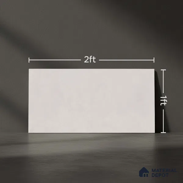 Cement Wall Tile TL 06481 S Oro LT 2 ft x 1 ft Ceramic Matte Finish - 8 mm | Suitable for Living Room, Kitchen & Bathroom