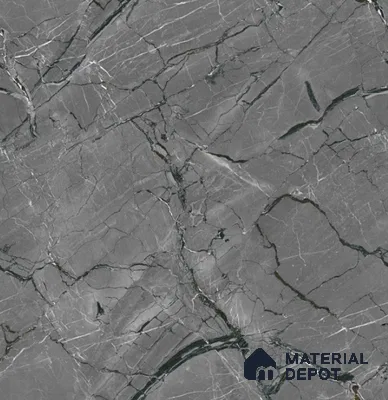TL 02264 Davys Grey 2 ft x 2 ft Matte Finish Carving Vitrified Floor & Wall Tile - 9.5 mm
