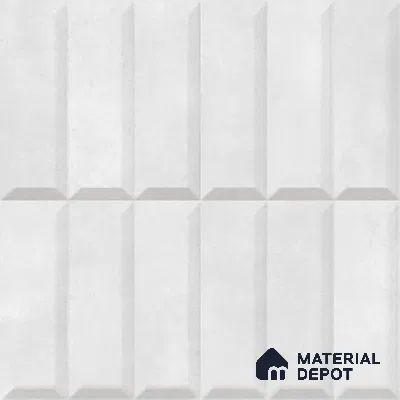 Faux Subway Wall Tile TL 06362 F Aque Hue 1 ft x 1 ft Ceramic Matte Finish Tile - 9 mm | Suitable For Kitchen, Bathroom Walls and Backsplashes | Please Expect a Slight Variation of Pattern