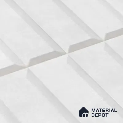 Faux Subway Wall Tile TL 06362 F Aque Hue 1 ft x 1 ft Ceramic Matte Finish Tile - 9 mm | Suitable For Kitchen, Bathroom Walls and Backsplashes | Please Expect a Slight Variation of Pattern