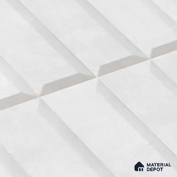 Faux Subway Wall Tile TL 06362 F Aque Hue 1 ft x 1 ft Ceramic Matte Finish Tile - 9 mm | Suitable For Kitchen, Bathroom Walls and Backsplashes | Please Expect a Slight Variation of Pattern