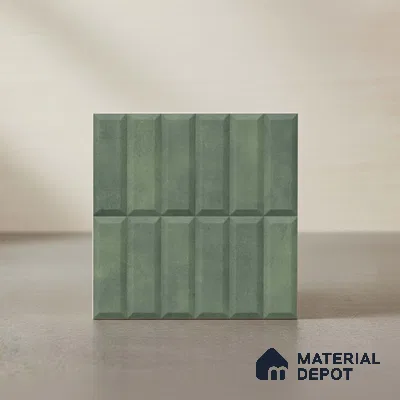 Faux Subway Wall Tile TL 06362 H Classic Charm 1 ft x 1 ft Ceramic Matte Finish Tile - 9 mm | Suitable For Kitchen, Bathroom Walls and Backsplashes | Please Expect a Slight Variation of Pattern