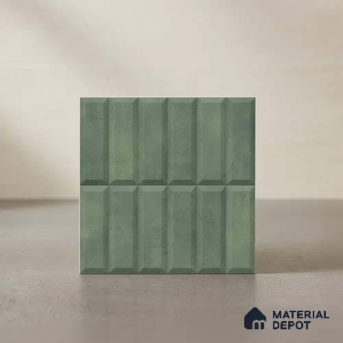 Faux Subway Wall Tile TL 06362 H Classic Charm 1 ft x 1 ft Ceramic Matte Finish Tile - 9 mm | Suitable For Kitchen, Bathroom Walls and Backsplashes | Please Expect a Slight Variation of Pattern