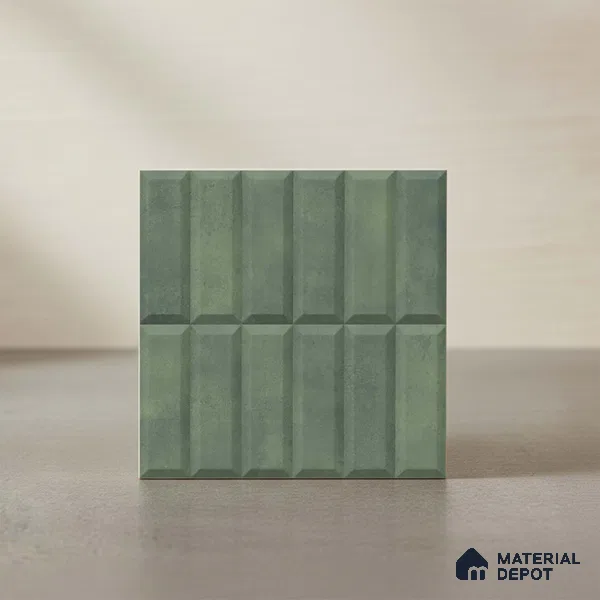 Faux Subway Wall Tile TL 06362 H Classic Charm 1 ft x 1 ft Ceramic Matte Finish Tile - 9 mm | Suitable For Kitchen, Bathroom Walls and Backsplashes | Please Expect a Slight Variation of Pattern