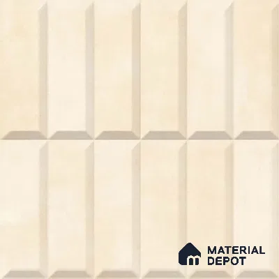 Faux Subway Wall Tile TL 06362 I Brown Hue 1 ft x 1 ft Ceramic Matte Finish Tile - 9 mm | Suitable For Kitchen, Bathroom Walls and Backsplashes | Please Expect a Slight Variation of Pattern