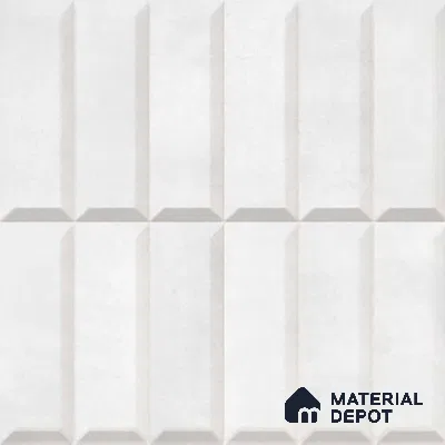 Faux Subway Wall Tile TL 06362 J Radiant Crezo 1 ft x 1 ft Ceramic Matte Finish Tile - 9 mm | Suitable For Kitchen, Bathroom Walls and Backsplashes | Please Expect a Slight Variation of Pattern