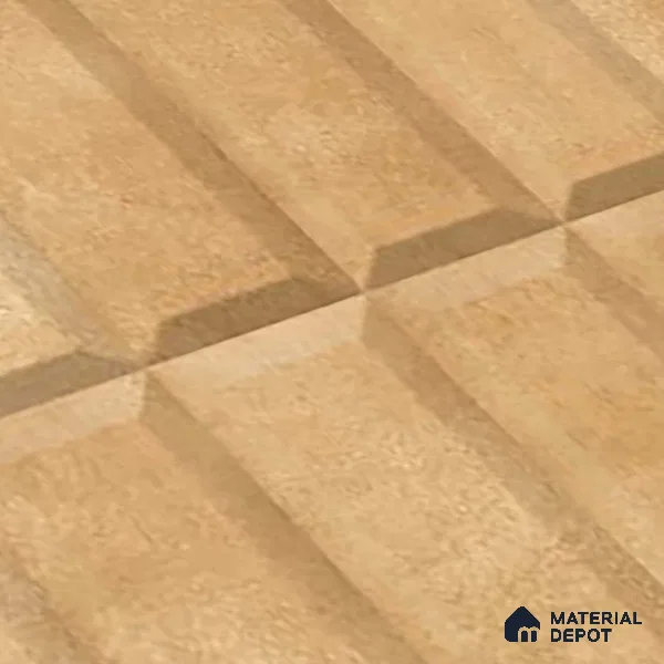 Faux Subway Wall Tile TL 06362 M Brown Charm 1 ft x 1 ft Ceramic Matte Finish Tile - 9 mm | Suitable For Kitchen, Bathroom Walls and Backsplashes | Please Expect a Slight Variation of Pattern