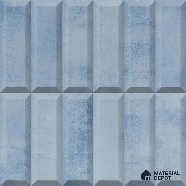 Faux Subway Wall Tile TL 06362 N Lustrous Crezo 1 ft x 1 ft Ceramic Matte Finish Tile - 9 mm | Suitable For Kitchen, Bathroom Walls and Backsplashes | Please Expect a Slight Variation of Pattern