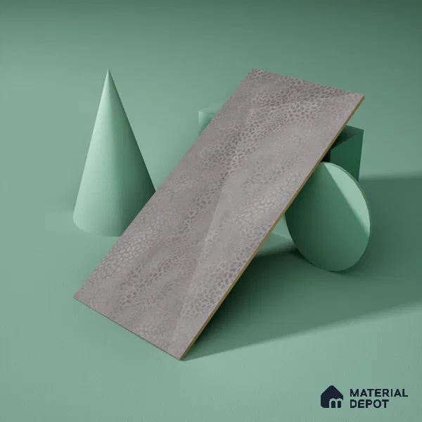 Patterned Wall Tile TL 06515 B  SR GL 8080 Dark 24 inch x 12 inch Ceramic Glossy Finish - 8 mm | Suitable for Accent / Feature Walls, Bathroom, Kitchen Wall & Backsplashes | Please Expect a Slight Variation of Pattern