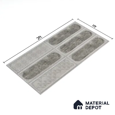 Faux Subway Wall Tile TL 06515 E  SR GL 8086 Highlighter 24 inch x 12 inch Ceramic Glossy Finish - 8 mm | Suitable for Accent / Feature Walls, Bathroom, Kitchen Wall & Backsplashes | Please Expect a Slight Variation of Pattern (Sample)