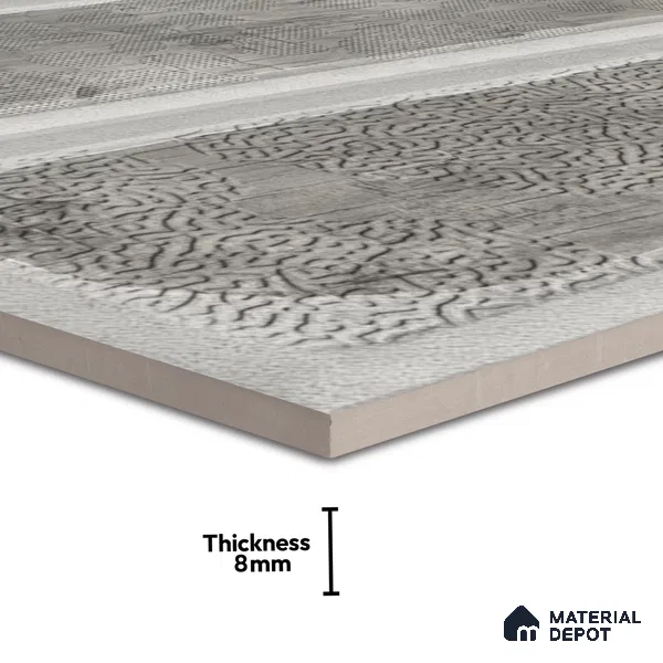 Faux Subway Wall Tile TL 06515 E  SR GL 8086 Highlighter 24 inch x 12 inch Ceramic Glossy Finish - 8 mm | Suitable for Accent / Feature Walls, Bathroom, Kitchen Wall & Backsplashes | Please Expect a Slight Variation of Pattern (Sample)