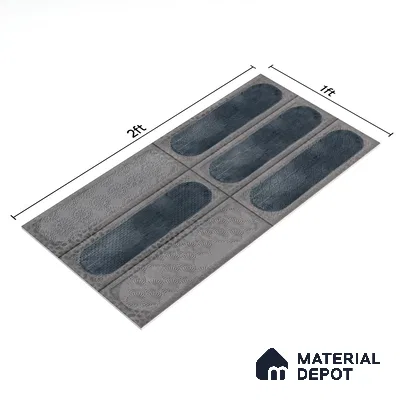 Faux Subway Wall Tile TL 06515  SR GL 8080 Highlighter 24 inch x 12 inch Ceramic Glossy Finish - 8 mm | Suitable for Accent / Feature Walls, Bathroom, Kitchen Wall & Backsplashes | Please Expect a Slight Variation of Pattern