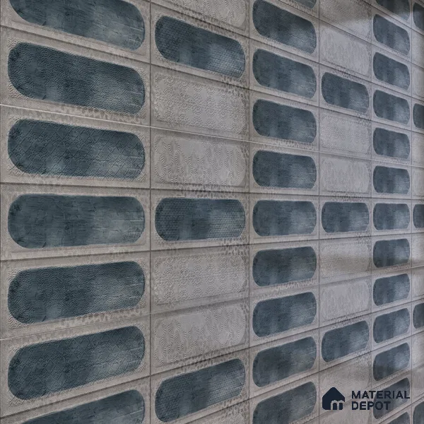 Faux Subway Wall Tile TL 06515  SR GL 8080 Highlighter 24 inch x 12 inch Ceramic Glossy Finish - 8 mm | Suitable for Accent / Feature Walls, Bathroom, Kitchen Wall & Backsplashes | Please Expect a Slight Variation of Pattern