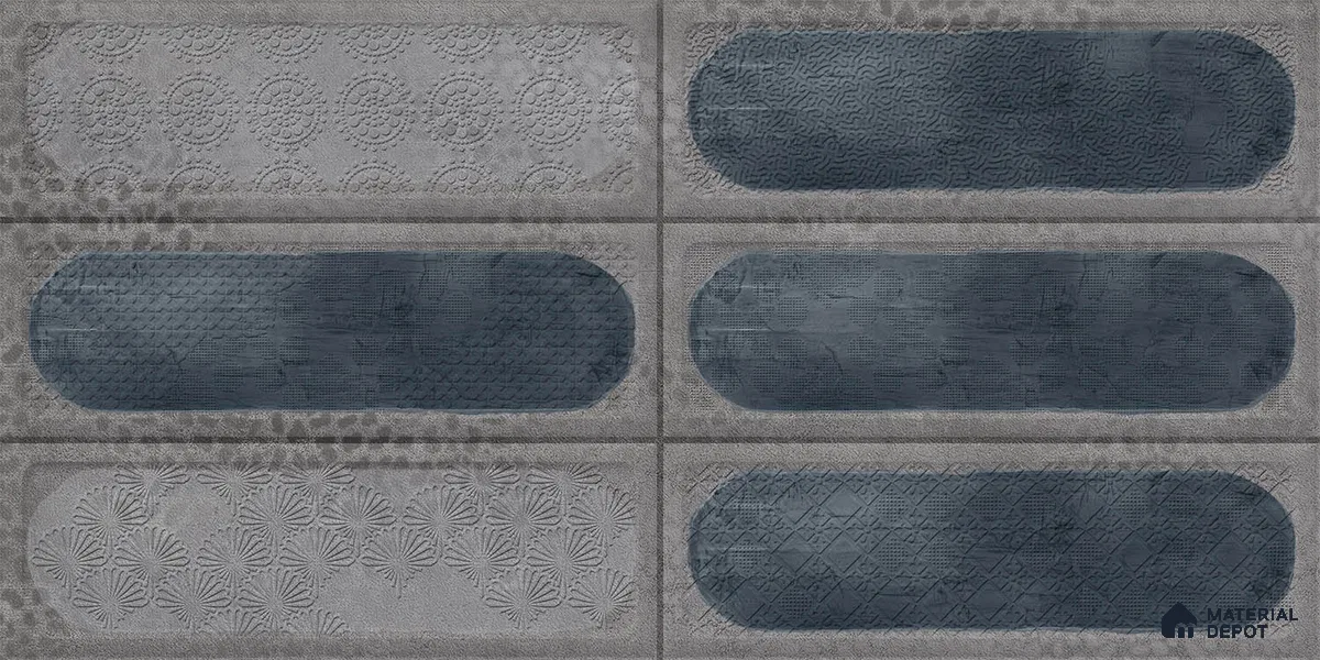Faux Subway Wall Tile TL 06515  SR GL 8080 Highlighter 24 inch x 12 inch Ceramic Glossy Finish - 8 mm | Suitable for Accent / Feature Walls, Bathroom, Kitchen Wall & Backsplashes | Please Expect a Slight Variation of Pattern