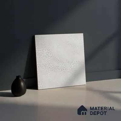 Patterned Floor Tile TL 06515 I   12 inch x 12 inch Ceramic Matte Finish - 8 mm | Suitable for Bathroom | Please Expect a Slight Variation of Pattern (Sample)