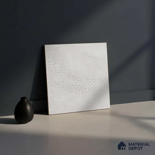 Patterned Floor Tile TL 06515 I   12 inch x 12 inch Ceramic Matte Finish - 8 mm | Suitable for Bathroom | Please Expect a Slight Variation of Pattern (Sample)