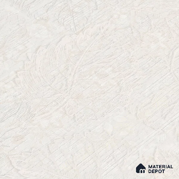 Floral Wall Tile TL 06504 B 24 inch x 12 inch Ceramic Sugar Finish - 8 mm | Suitable for Accent / Feature Walls & Bathroom Wall | Please Expect a Slight Variation of Pattern
