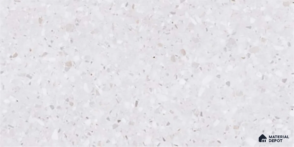 Terrazzo Wall Tile TL 06528 B G Artac LT 2 ft x 1 ft Ceramic Matte Finish - 8 mm | Suitable for Living Room, Kitchen & Bathroom