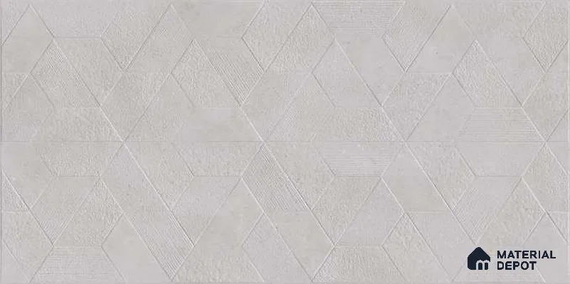 Highlighter Wall Tile TL 06643 Castella Pearl Hexa 4 ft x 2 ft Vitrified Matte Finish - 9 mm | (Random 7) | Suitable for Living Room, Bedroom, Bathroom, Kitchen, Office, Elevation & Dining (Sample)