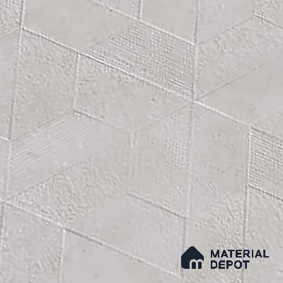Highlighter Wall Tile TL 06643 Castella Pearl Hexa 4 ft x 2 ft Vitrified Matte Finish - 9 mm | (Random 7) | Suitable for Living Room, Bedroom, Bathroom, Kitchen, Office, Elevation & Dining (Sample)