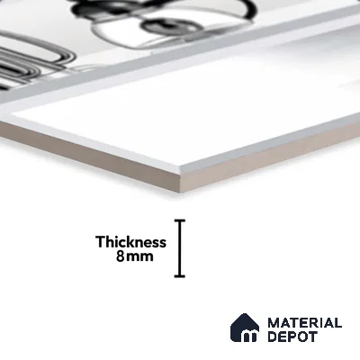 Highlighter Wall Tile TL 06472 C Kitchen 2 ft x 1 ft Ceramic Glossy Finish - 8 mm | Suitable For Kitchen & Dining Area