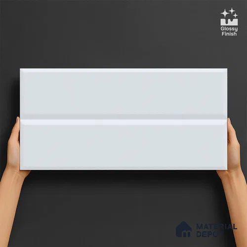 Highlighter Wall Tile TL 06472 Itaca - 208 2 ft x 1 ft Ceramic Glossy Finish - 8 mm | Suitable for Living Room, Kitchen & Bathroom