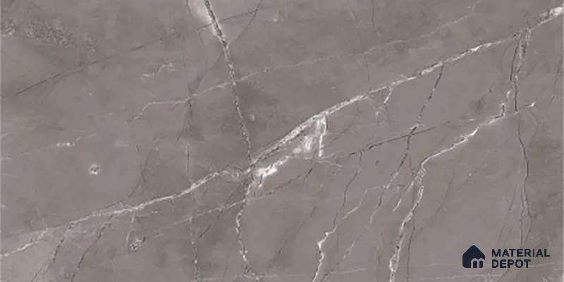 Marble Wall Tile TL 06557 B Etania Nero 2 ft x 1 ft Ceramic Glossy Finish - 8 mm | Suitable for Living Room, Kitchen & Bathroom