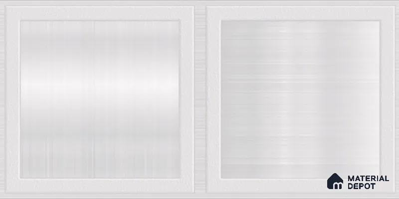Highlighter Wall Tile TL 06474 Affil Silver 2 ft x 1 ft Ceramic Glossy Finish - 8 mm | Suitable For Kitchen, Bathroom & Accent/Feature Wall