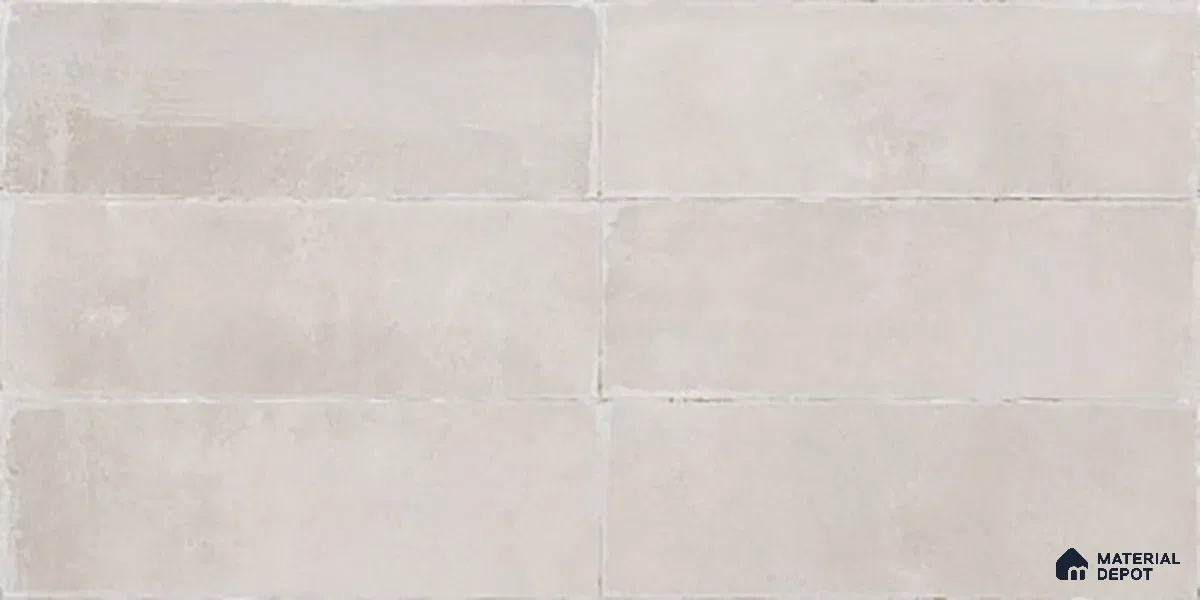 Highlighter Wall Tile TL 06550 B Rostock Blanco 2 ft x 1 ft Ceramic Glue Matte Finish - 8 mm | Suitable for Kitchen & Bathroom (Sample)