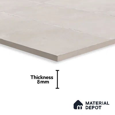 Highlighter Wall Tile TL 06550 B Rostock Blanco 2 ft x 1 ft Ceramic Glue Matte Finish - 8 mm | Suitable for Kitchen & Bathroom (Sample)