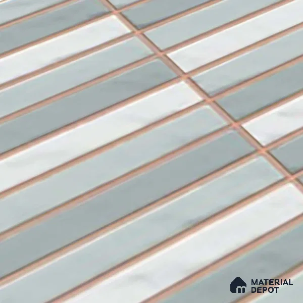 Highlighter Wall Tile TL 06523 B NG Zuliya Aqua HL 2 ft x 1 ft Ceramic Matte Finish - 8 mm | Suitable for Living Room, Kitchen & Bathroom (Sample)