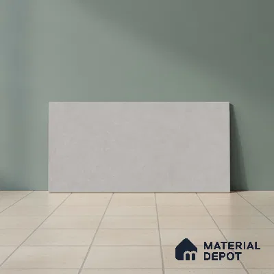 Plain Wall Tile TL 06529 C Machio Gris 2 ft x 1 ft Ceramic Matte Finish - 8 mm | Suitable for Living Room, Kitchen & Bathroom