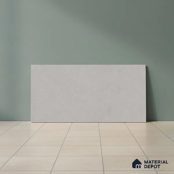 Plain Wall Tile TL 06529 C Machio Gris 2 ft x 1 ft Ceramic Matte Finish - 8 mm | Suitable for Living Room, Kitchen & Bathroom