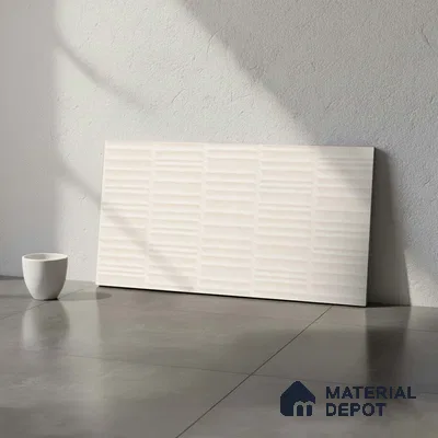 Highlighter Wall Tile TL 06529 D Machio Beige HL 2 ft x 1 ft Ceramic Matte Finish - 8 mm | Suitable for Living Room, Kitchen & Bathroom (Sample)