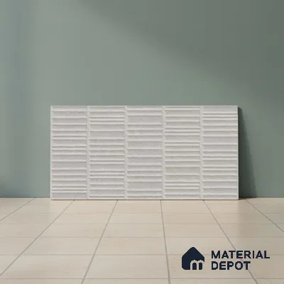 Highlighter Wall Tile TL 06529 Machio Gris HL 2 ft x 1 ft Ceramic Matte Finish - 8 mm | Suitable for Living Room, Kitchen & Bathroom (Sample)