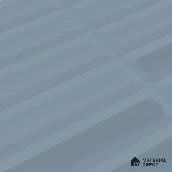 Faux Subway Highlighter Wall Tile TL 06521 B NG Senso Turkish Blue HL 2 ft x 1 ft Ceramic Matte Finish - 8 mm | Suitable for Living Room, Kitchen & Bathroom