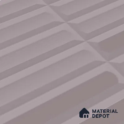 Faux Subway Highlighter Wall Tile TL 06521 NG Senso Grey HL 2 ft x 1 ft Ceramic Matte Finish - 8 mm | Suitable for Living Room, Kitchen & Bathroom