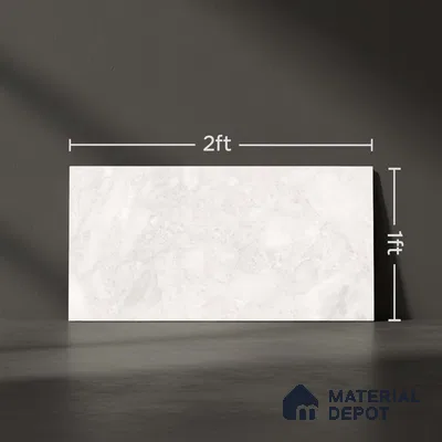 Marble Wall Tile TL 06535 B G Craft Grey LT 2 ft x 1 ft Ceramic Matte Finish - 8 mm | Suitable for Living Room, Kitchen & Bathroom (Sample)